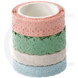 Folia washi tape pastel (4 stuks)