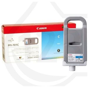 Canon PFI-701C inktcartridge cyaan (origineel)