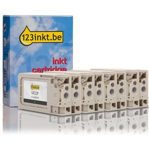 Inktpatroon Epson aanbieding: SJIC22P-serie zwart + 3 kleuren (123inkt huismerk)