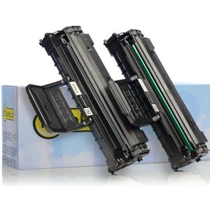 123inkt huismerk vervangt Samsung MLT-P1082A (SV118A) toner duopack zwart
