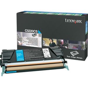 Lexmark C5220CS toner cyaan (origineel)