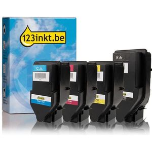 Toner Konica Minolta aanbieding: TNP-79K, TNP-79C, TNP-79M, TNP-79Y zwart + 3 kleuren (123inkt huismerk)