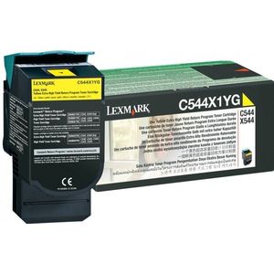 Lexmark C544X1YG toner geel extra hoge capaciteit (origineel)
