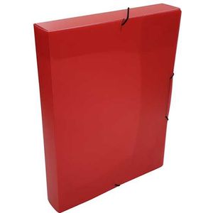 Bronyl elastobox transparant rood 40 mm
