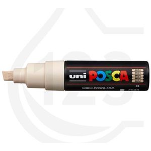 POSCA PC-8K verfmarker beige (8 mm schuin)