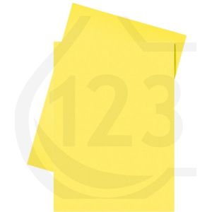 Esselte papieren inlegmap geel A4 (250 stuks)