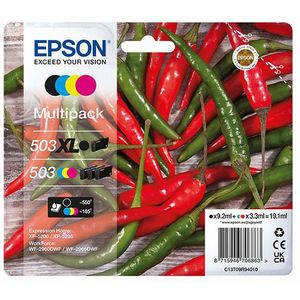 Inktpatroon Epson 503XL/503 multipack (origineel)