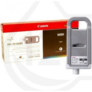 Canon PFI-701MBK inktcartridge mat zwart (origineel)