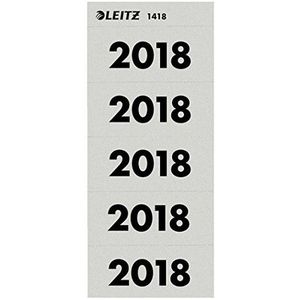 Leitz zelfklevende jaartal etiketten 2018 (100 stuks)