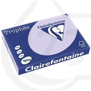 Clairefontaine gekleurd papier lila 160 g/m² A3 (250 vellen)