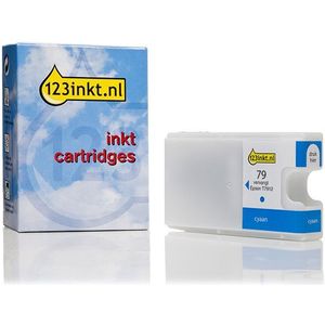Epson 79 (T7912) inktcartridge cyaan (123inkt huismerk)