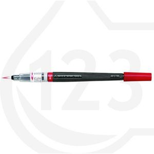 Pentel XGFL penseelstift rood