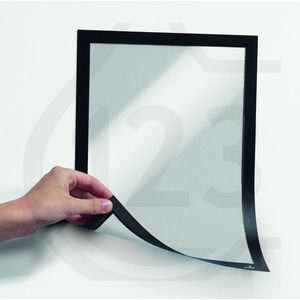 Durable Duraframe informatiekader A4 magnetisch zwart (5 stuks)
