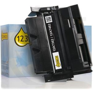 Lexmark 12A7460 toner zwart (123inkt huismerk)