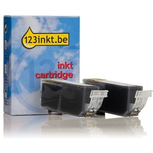 Inktpatroon Canon PGI-525PGBK duopack zwart (123inkt huismerk)