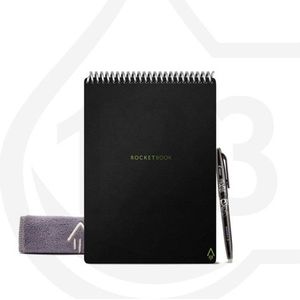 Rocketbook Flip herbruikbaar notitieboek A4 zwart (32 vellen)