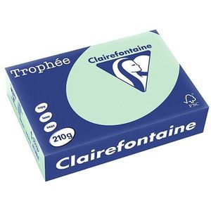 Clairefontaine gekleurd papier groen 210 grams A4 (250 vel)