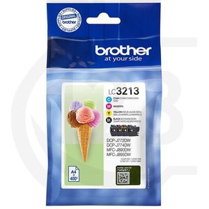 Brother LC-3213VAL multipack 4 inktcartridges (origineel)