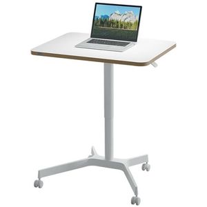 Leitz Ergo mobiel zit-sta bureau wit 80 x 60 cm