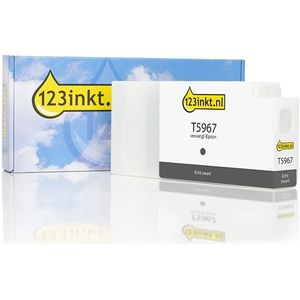 Epson T5967 inktcartridge licht zwart standaard capaciteit (123inkt huismerk)