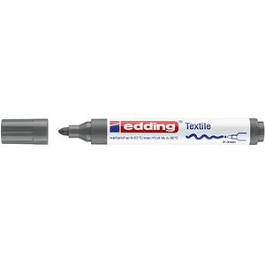 Edding 4500 textielmarker grijs (2 - 3 mm rond)