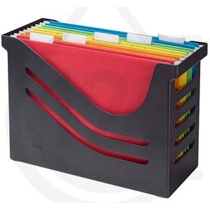 Re-Solution hangmappenbox zwart incl. vijf gekleurde hangmappen