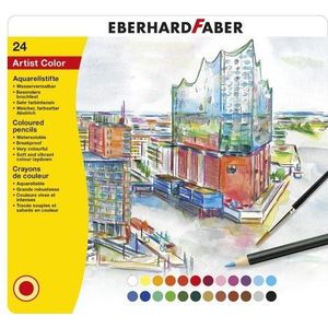 Eberhard Faber aquarel kleurpotloden (24 stuks)