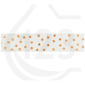 Folia washi tape stippen roségoud (15 mm x 5 m)