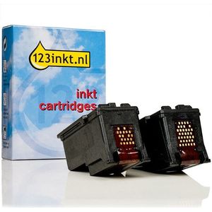 Inktpatroon Combinatie aanbieding: Canon PG-512 zwart + CL-513 kleur (123inkt huismerk)