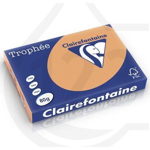 Clairefontaine gekleurd papier mokkabruin 80 g/m² A3 (500 vellen)