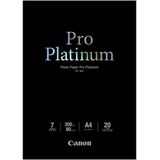 Canon PT-101 photo paper pro platinum 300 g/m² A4 (20 vellen)