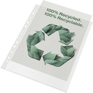 Esselte Recycle Maxi geperforeerd hoesje A4 11-gaats 70 micron (100 stuks)