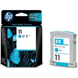 HP 11 (C4836AE) inktcartridge cyaan (origineel)