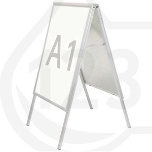 Maul stoepbord aluminium A1