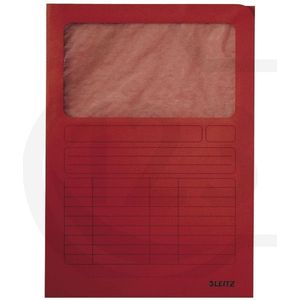 Leitz venstermap rood A4 (100 stuks)