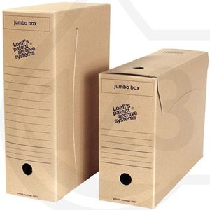 Loeff's Jumbo Box archiefdoos 115 x 370 x 257 mm (25 stuks)
