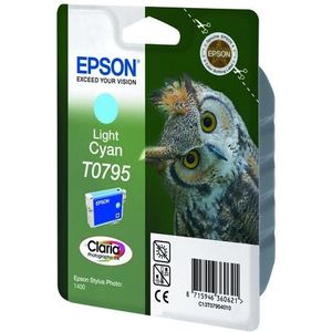 Epson T0795 inktcartridge licht cyaan (origineel)