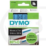 Dymo S0720860 / 45806 tape zwart op blauw 19 mm (origineel)