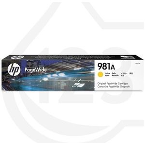 HP 981A (J3M70A) inktcartridge geel (origineel)