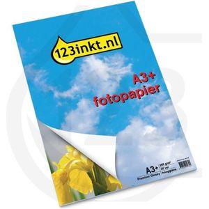 123inkt Premium Glossy hoogglans fotopapier 260 g/m² A3+ (20 vellen)