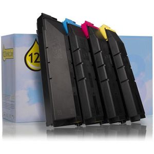 Toner Kyocera aanbieding: TK-8505K / C / M / Y zwart + 3 kleuren (123inkt huismerk)