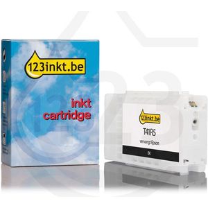 Epson T41R5 inktcartridge zwart (123inkt huismerk)