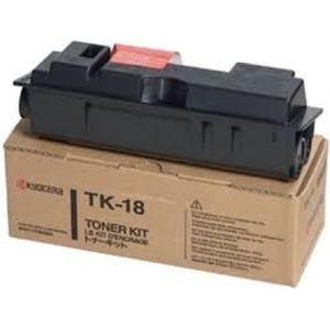 Kyocera Mita TK-18 (Anders stift markeringen) zwart (1T02FM0EU0) - Toners - Origineel