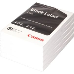 Canon Black Label Zero 80 grams | 10 x 250 vellen wit (C76225209-10Pack) - A4 Papier - Origineel