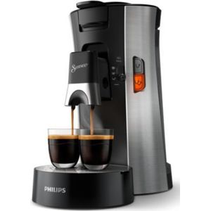 Philips CSA250/10 Senseo Intensity Plus Koffiepadmachine Zwart/RVS