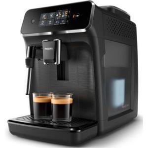 Philips Series 2200 EP2220/10 Volautomatische Espressomachine - Klassieke Melkopschuimer, Touchdisplay