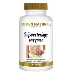 Golden Naturals Spijsverteringsenzymen 60vc