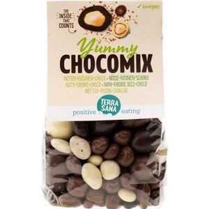 Terrasana Yummy chocomix noten rozijnen choco bio 200g