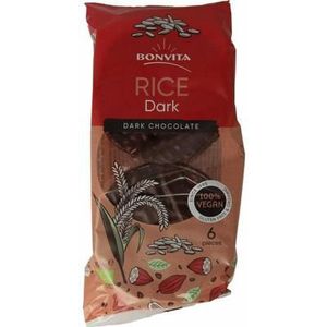 Bonvita Rijstwafels pure chocolade bio 100g