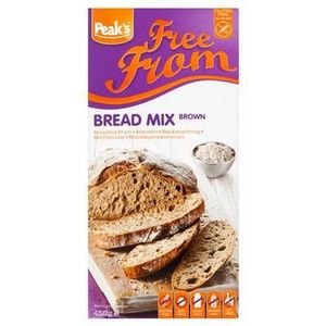 Peak's Broodmix bruin glutenvrij 450g